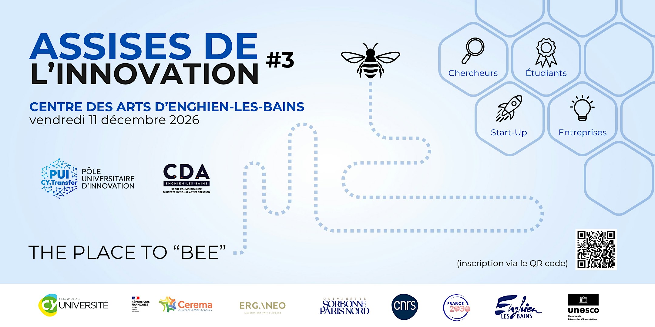 Assises de l'Innovation du PUI CY Transfer #3 - The Place to Bee