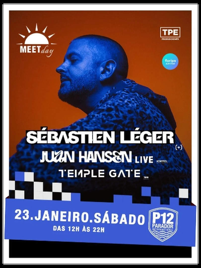 Sébastien Léger, Juan Hansen, Meet Day, P12 Beach Club, Jurerê, Florianópolis
