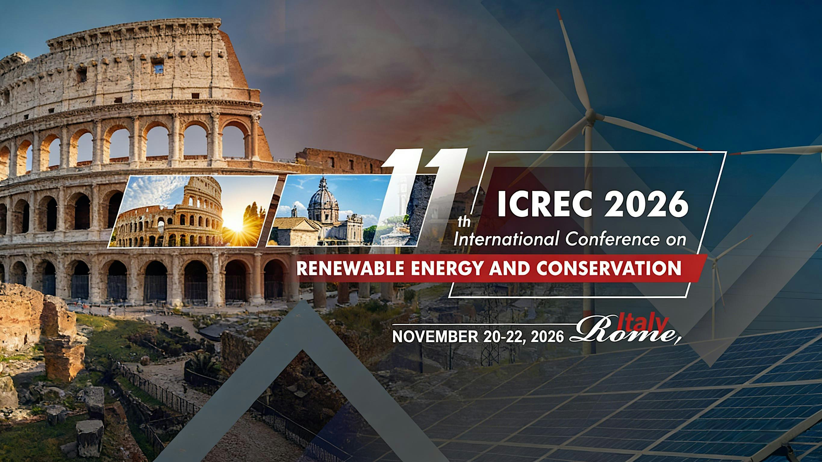 11th International Conference on Renewable Energy and Conservation ICREC26
