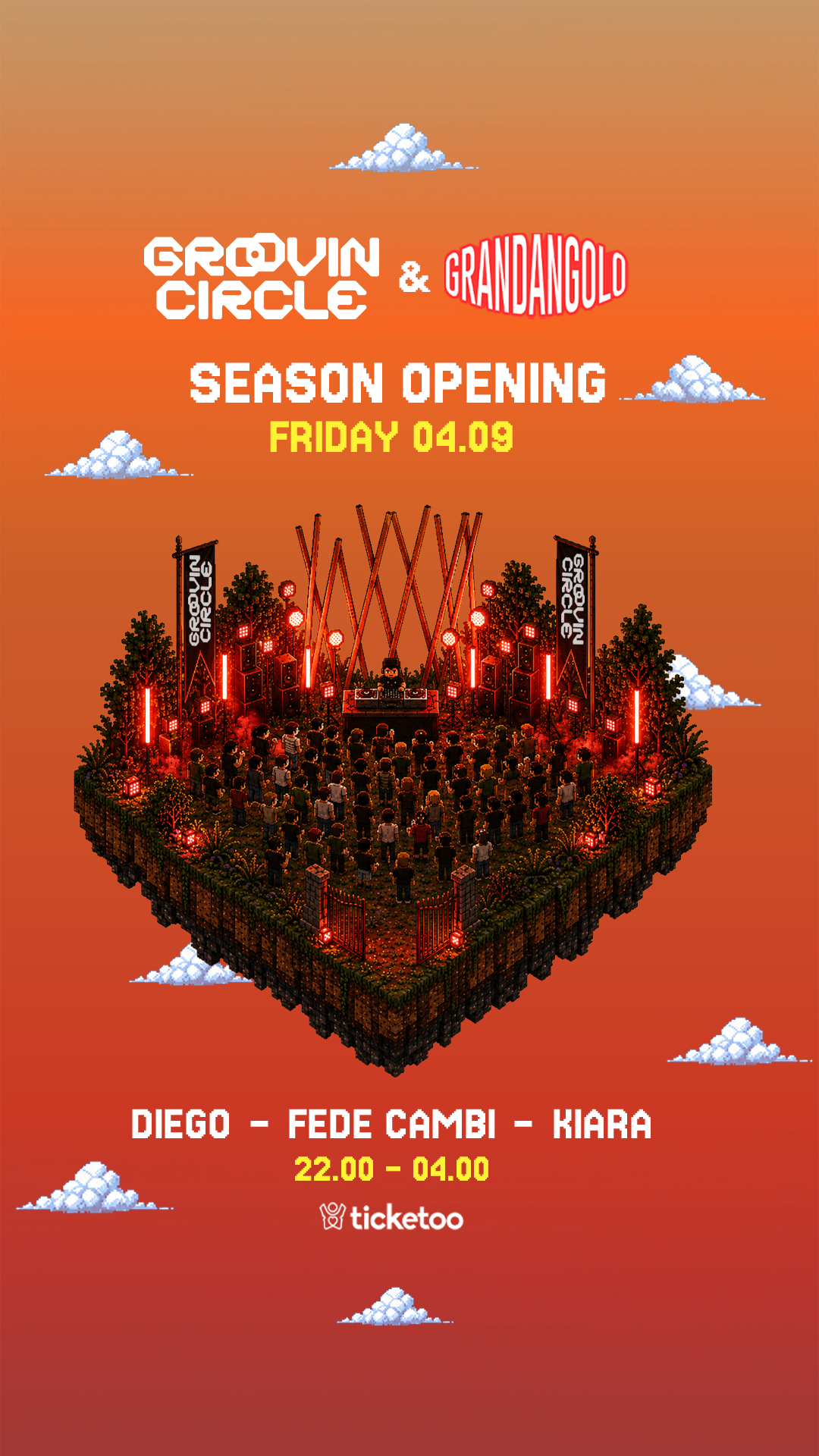 Groovin Circle x Grandangolo // SEASON OPENING
