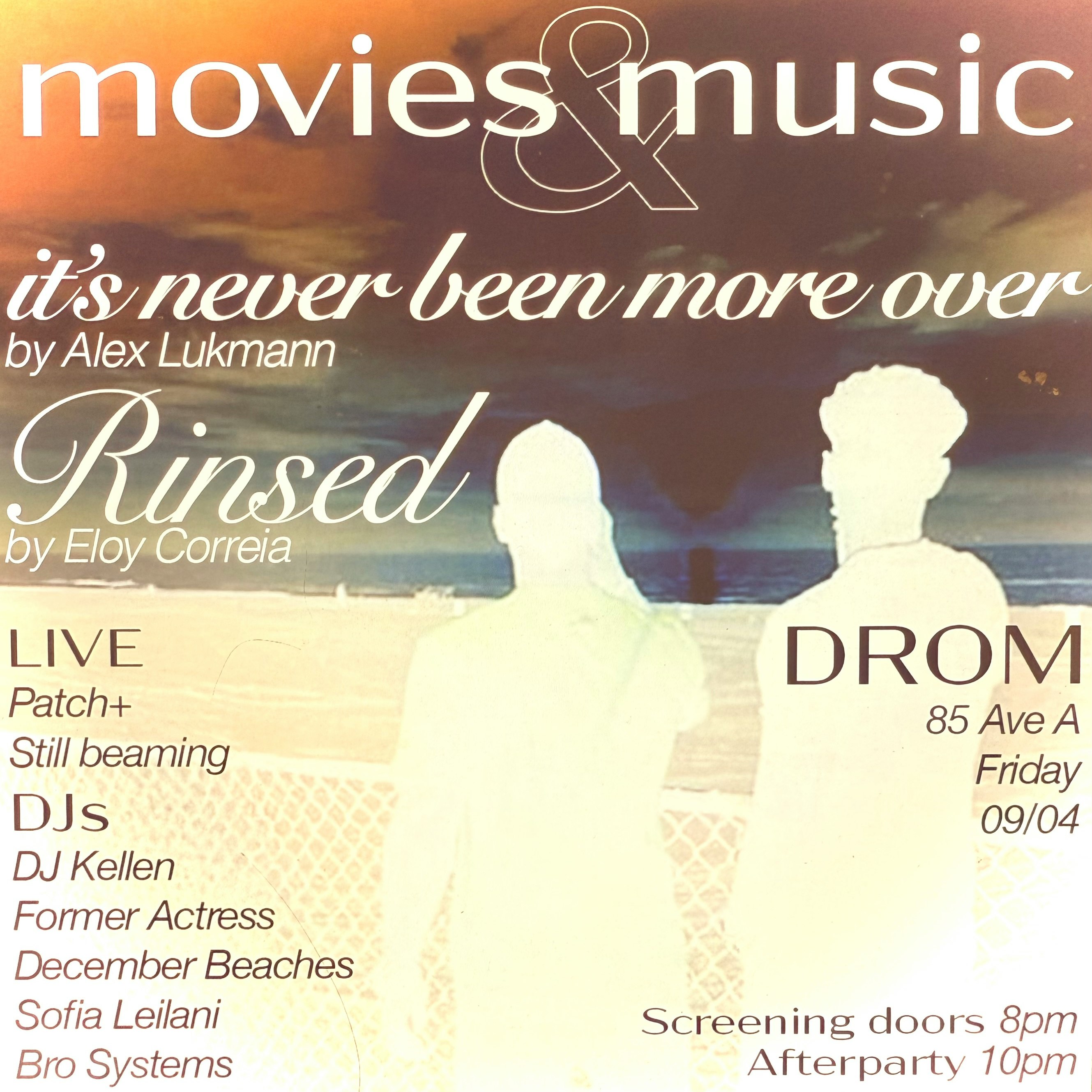 AFTERPARTY of "Rinsed" & "It’s Never Been More Over" Movie Premiere