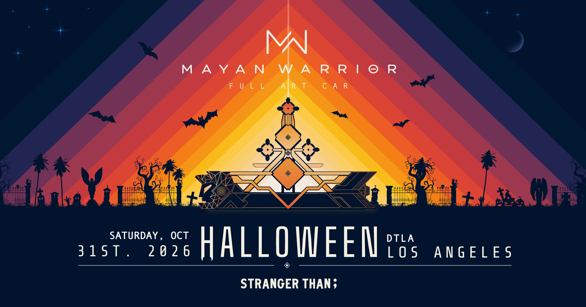 MAYAN WARRIOR HALLOWEEN (FULL ART CAR)