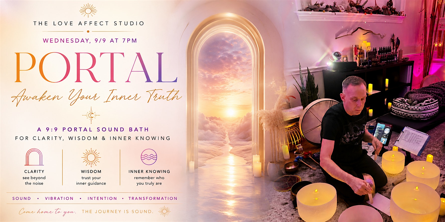 9/9 Portal Awaken Your Inner Truth  Sound Bath