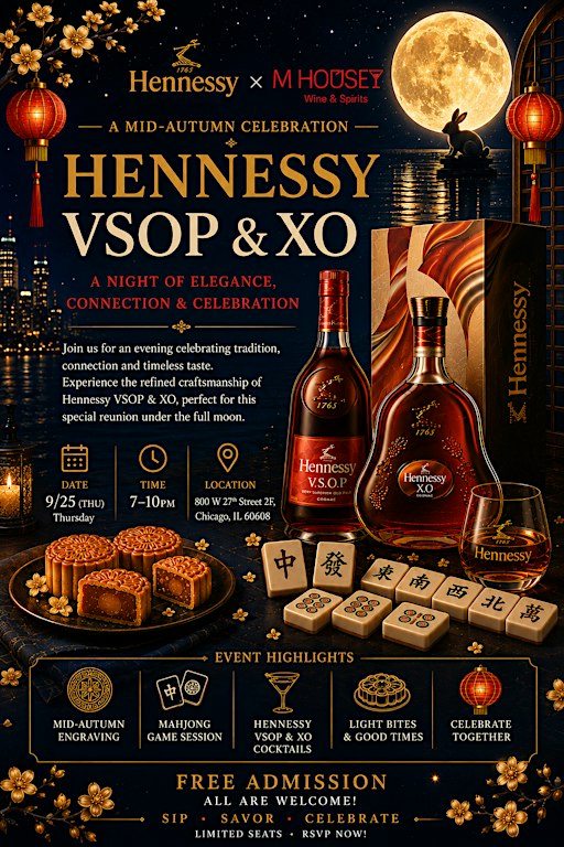 Hennessy VSOP & XO: A Mid-Autumn Mahjong Night