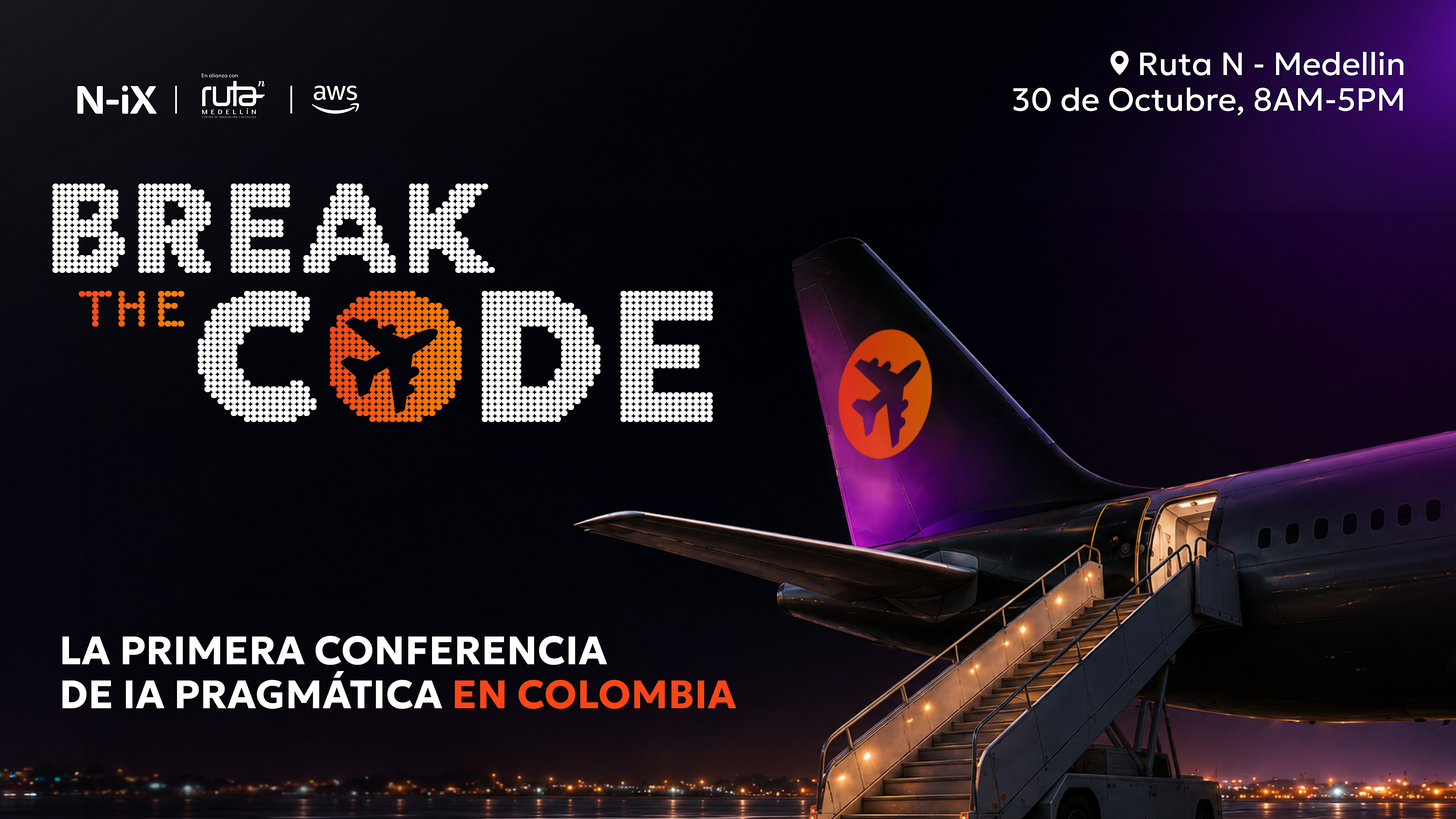 BREAK THE CODE: LA PRIMERA CONFERENCIA DE IA PRAGMÁTICA EN COLOMBIA