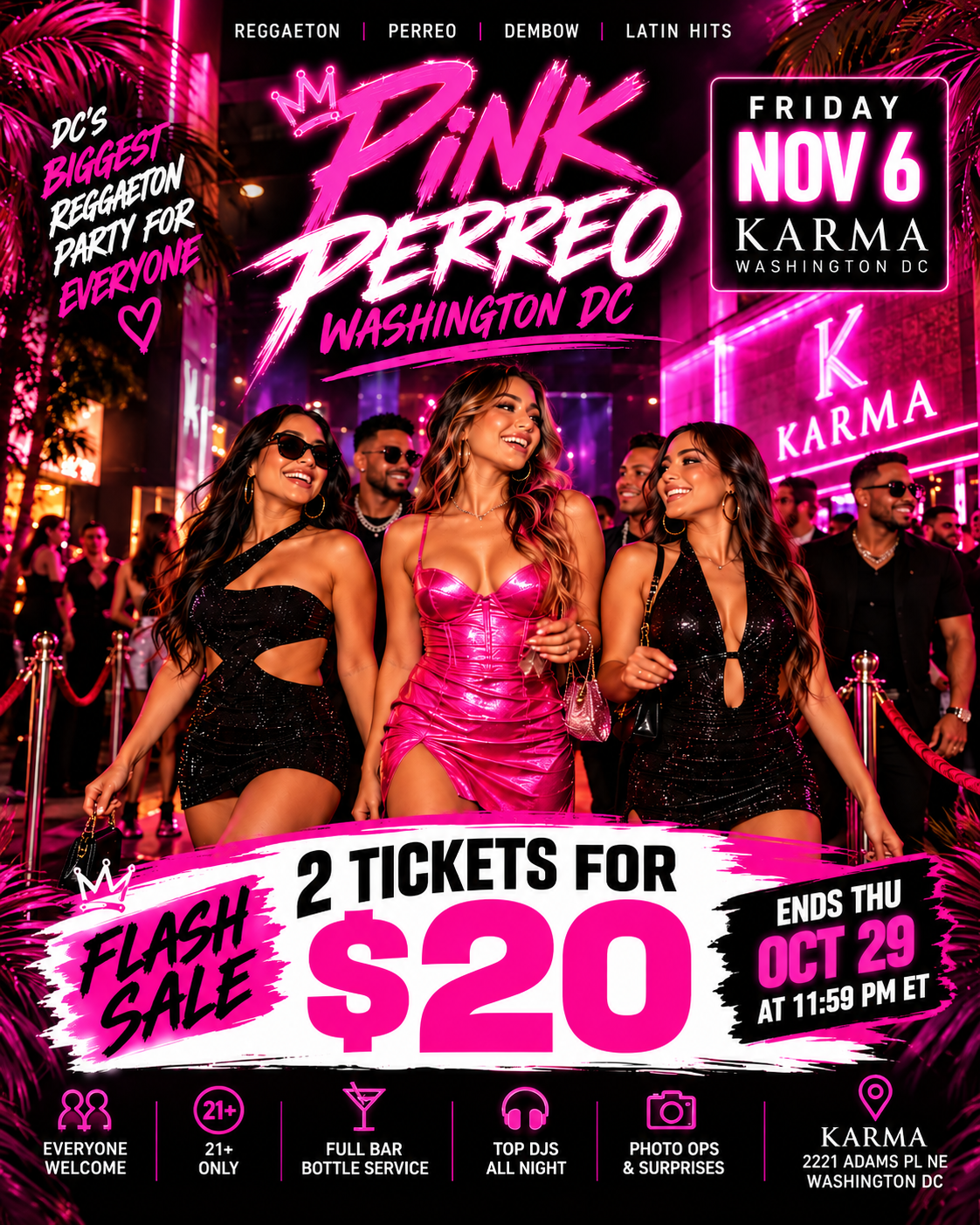 PINK PERREO 💗 | Reggaeton After Dark (21+)