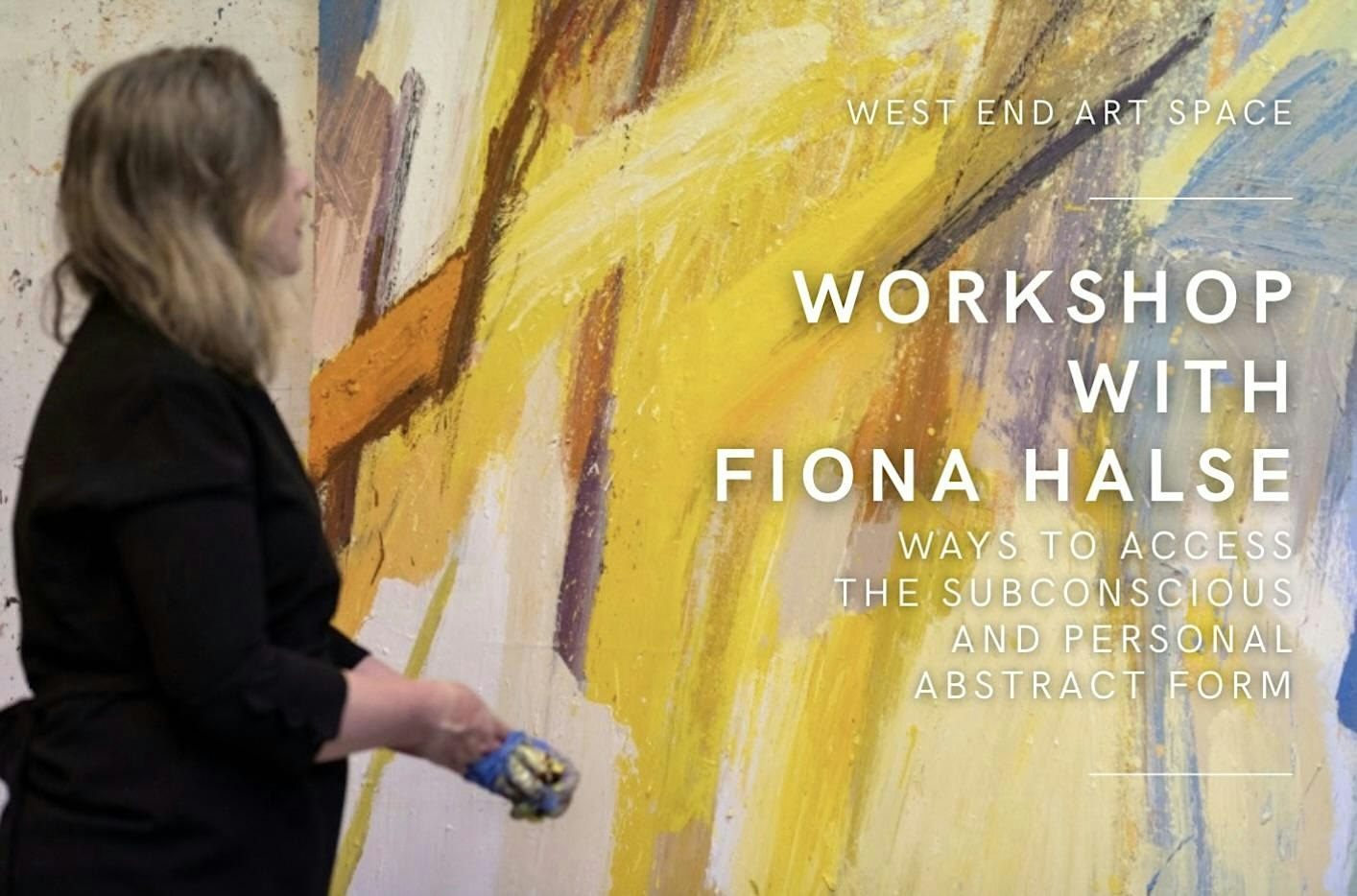 Artist-led Workshop with Fiona Halse