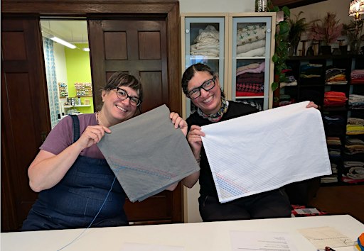 EMBROIDERY CLASS: Sashiko Tea Towel Workshop