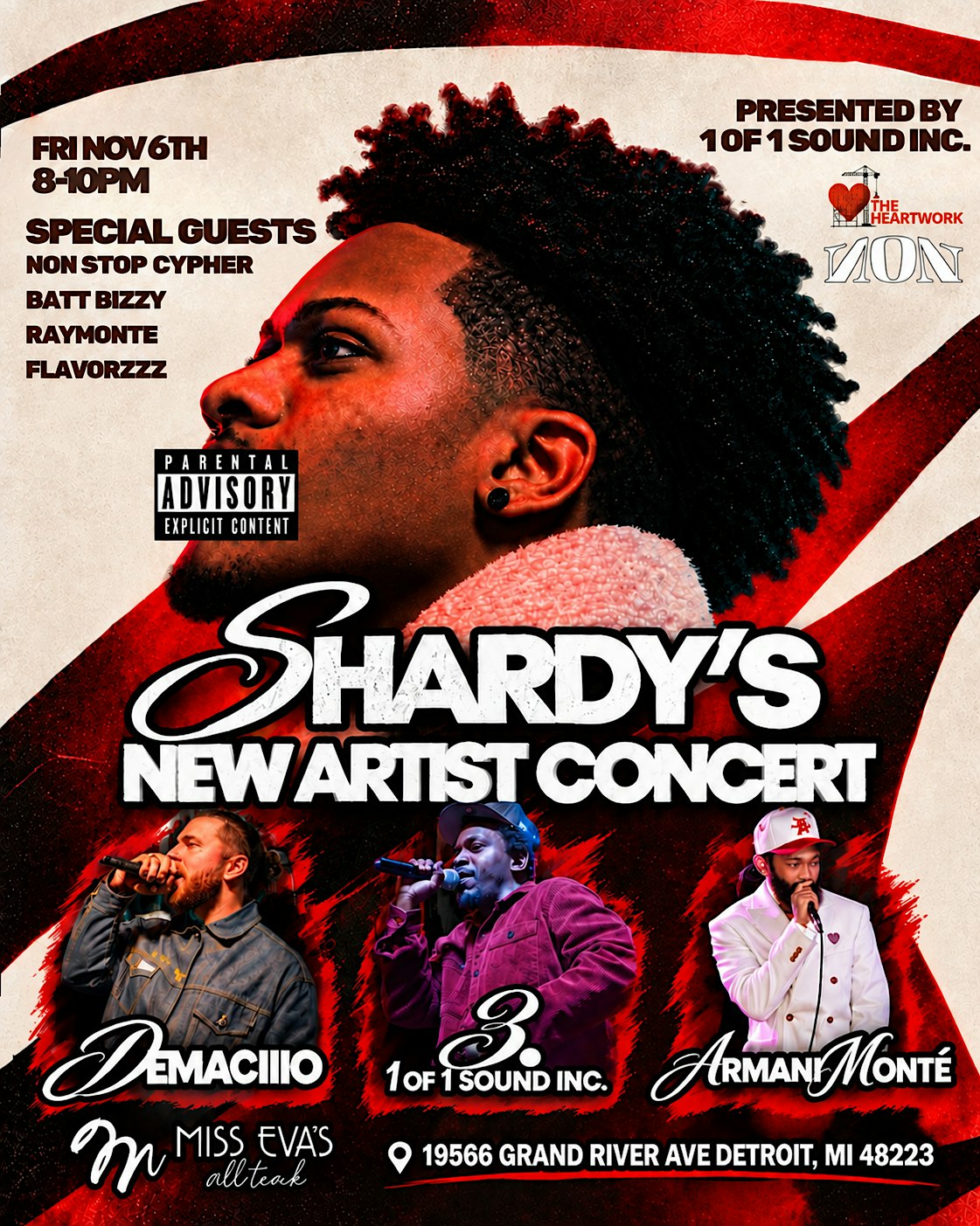 SHARDY'S NEW ARTIST CONCERT