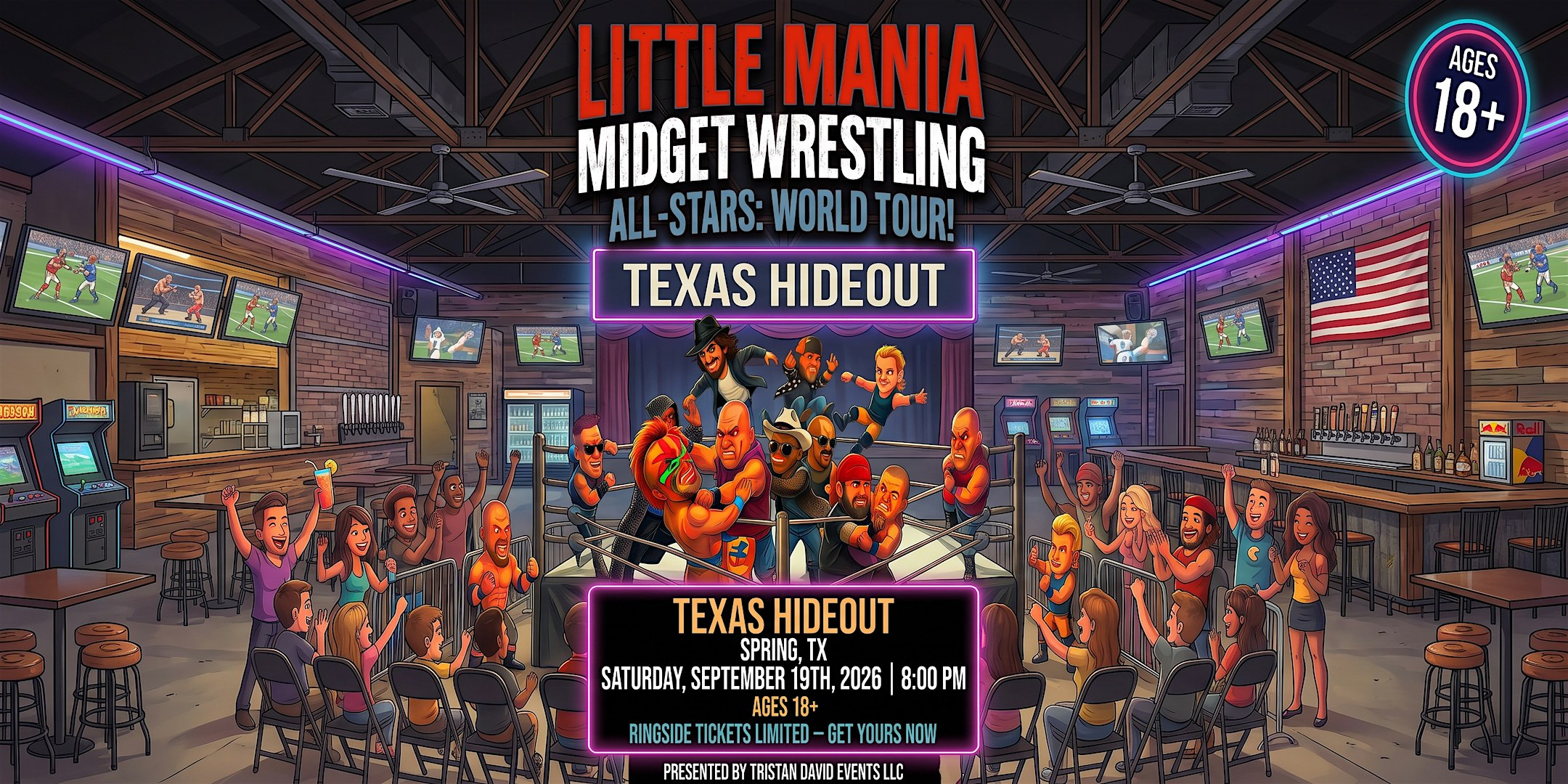 Little Mania Wrestling: Big Action, Tiny Wrestlers! Spring, TX!