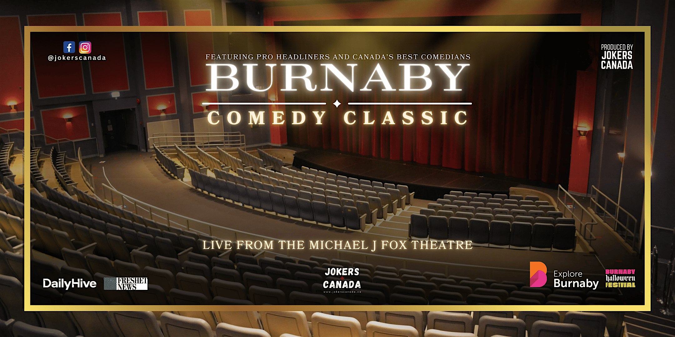 Burnaby Comedy Classic (In Collaboration With Explore Burnaby)