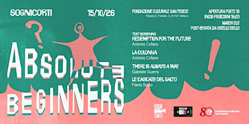 Sognicorti S5 E1 | ABSOLUTE BEGINNERS