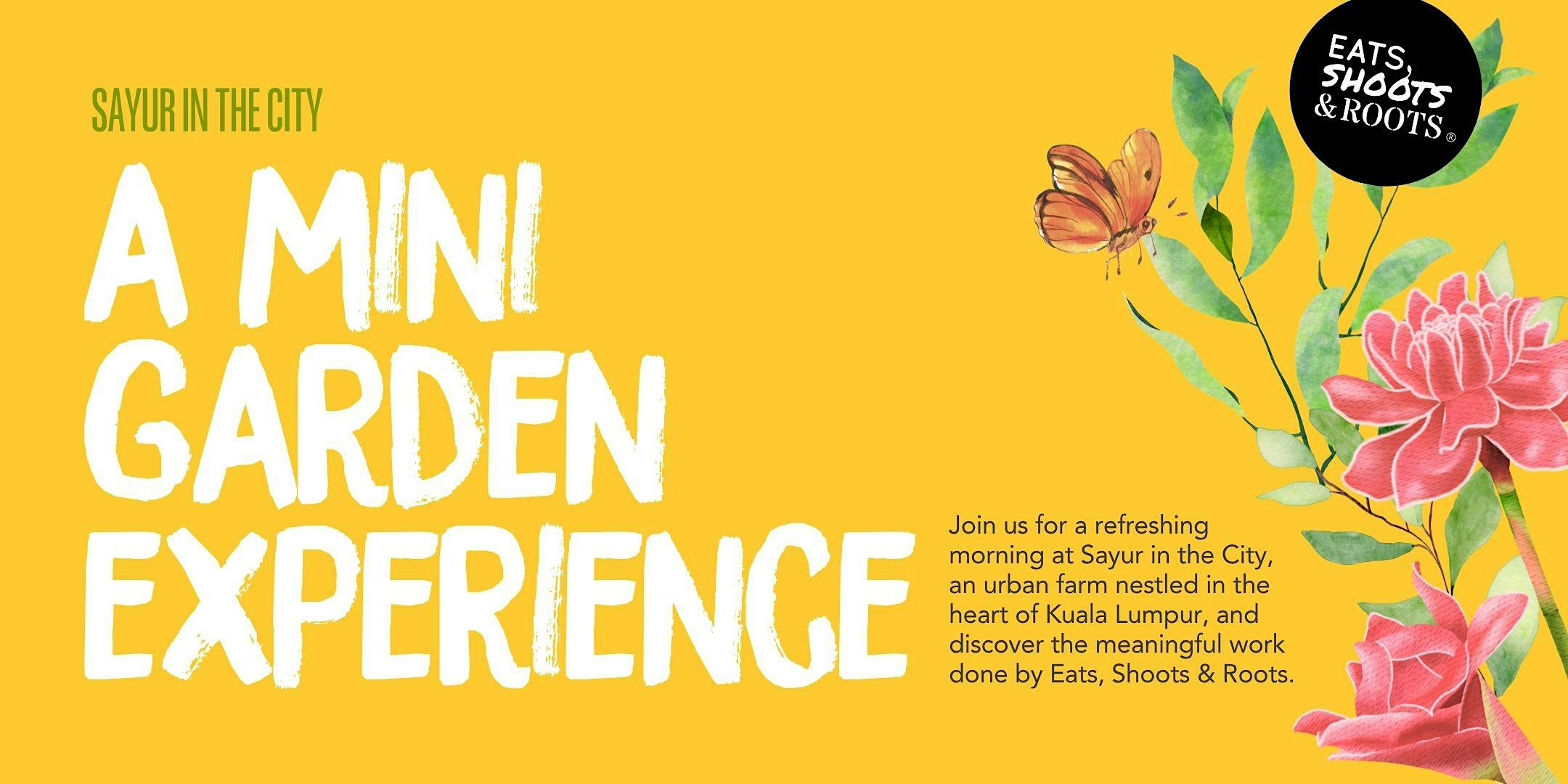 Sayur in the City - A Mini Garden Experience