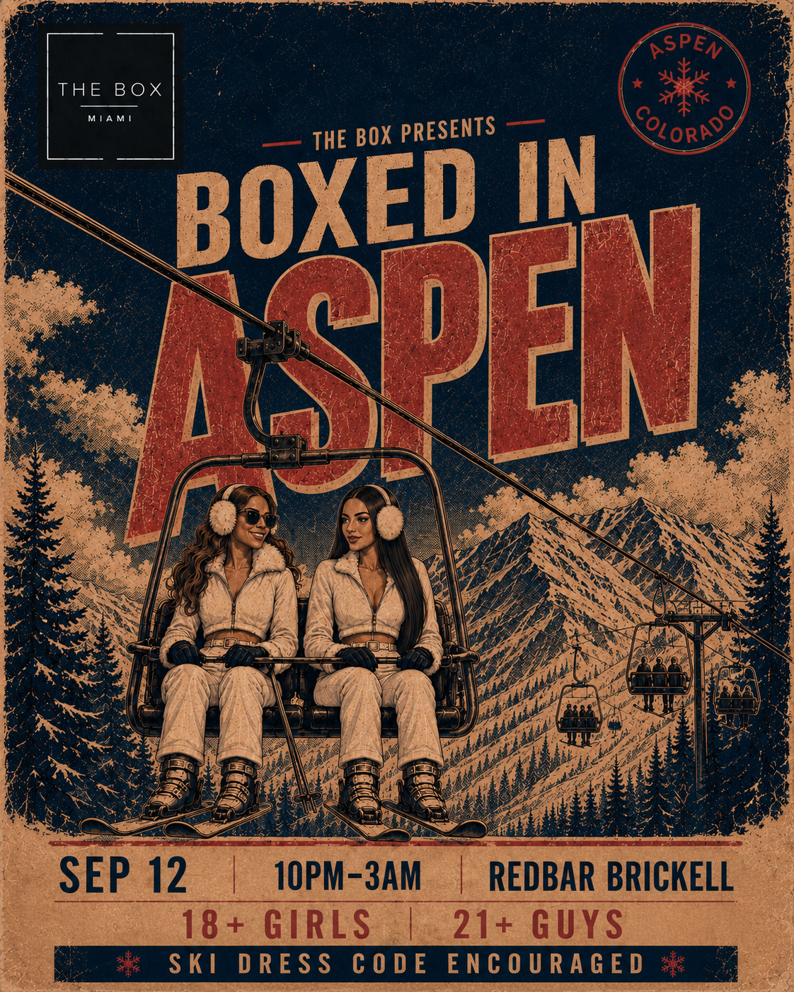 BOXED IN ASPEN