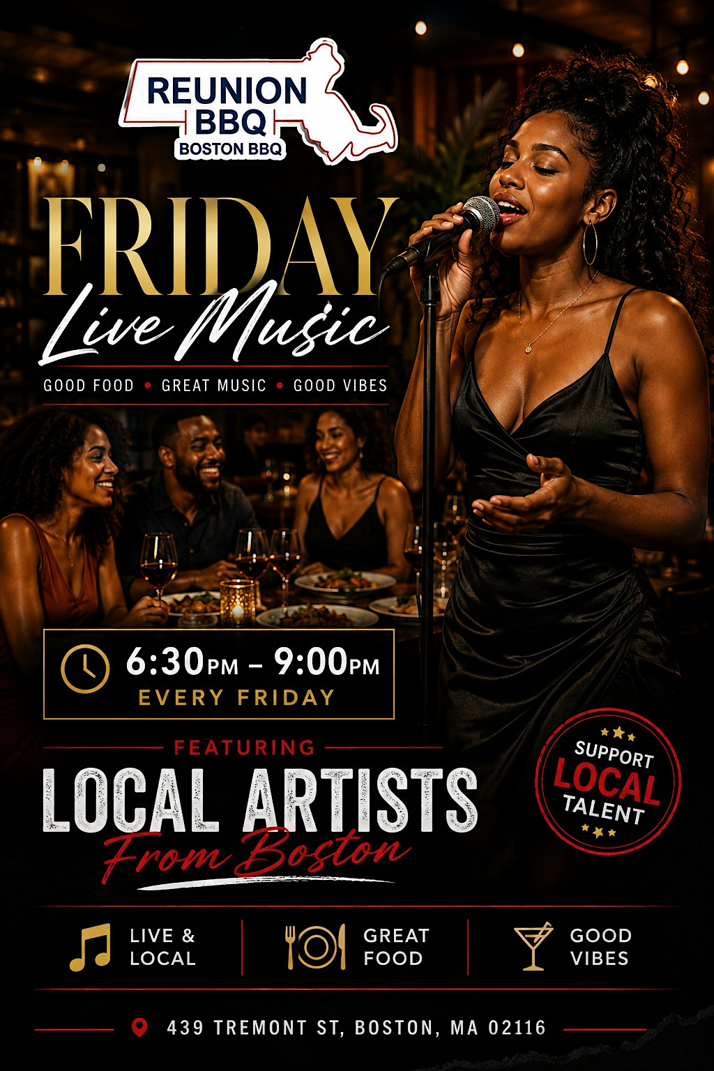Friday Live Music & Dinner