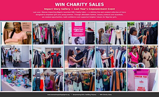 WIN CHARITY SALES-THE FUTURE IS HERS