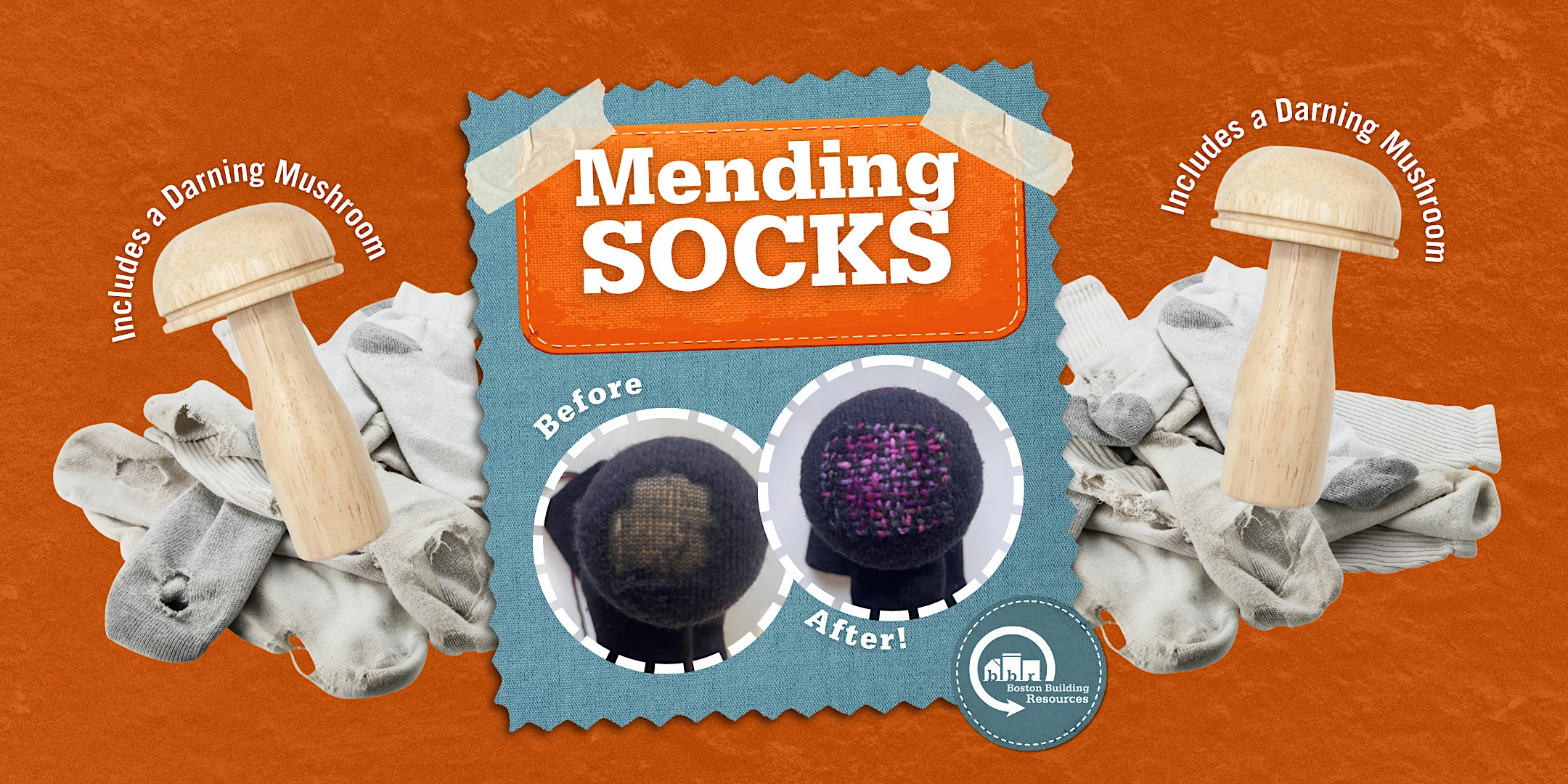 Sock Darning Workshop