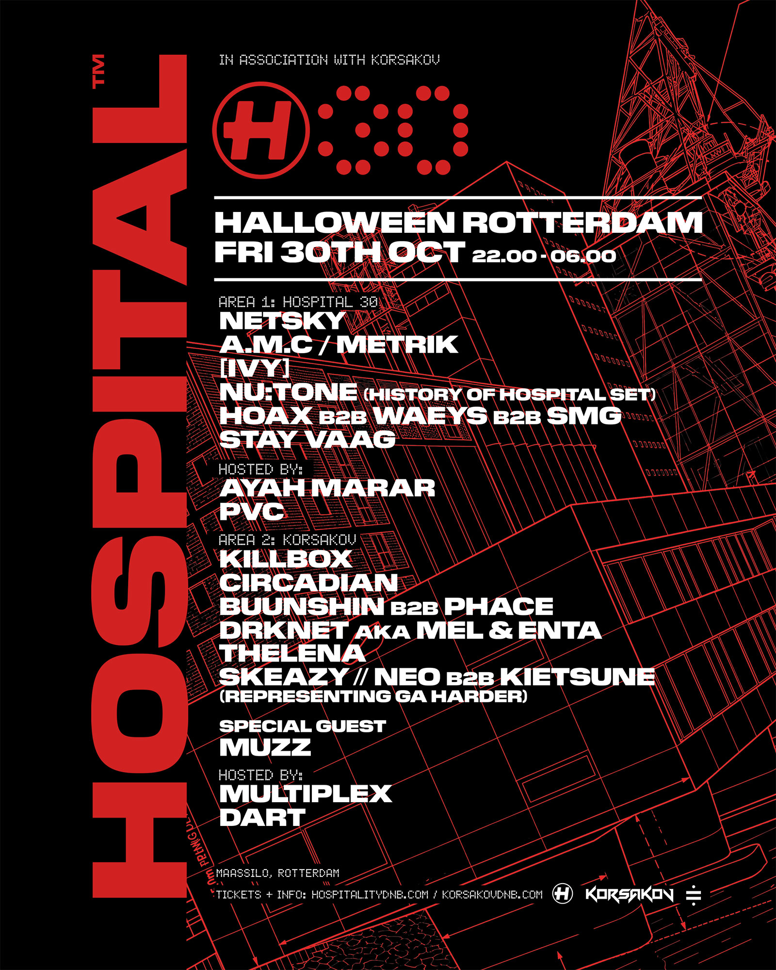Hospital30 Halloween Rotterdam