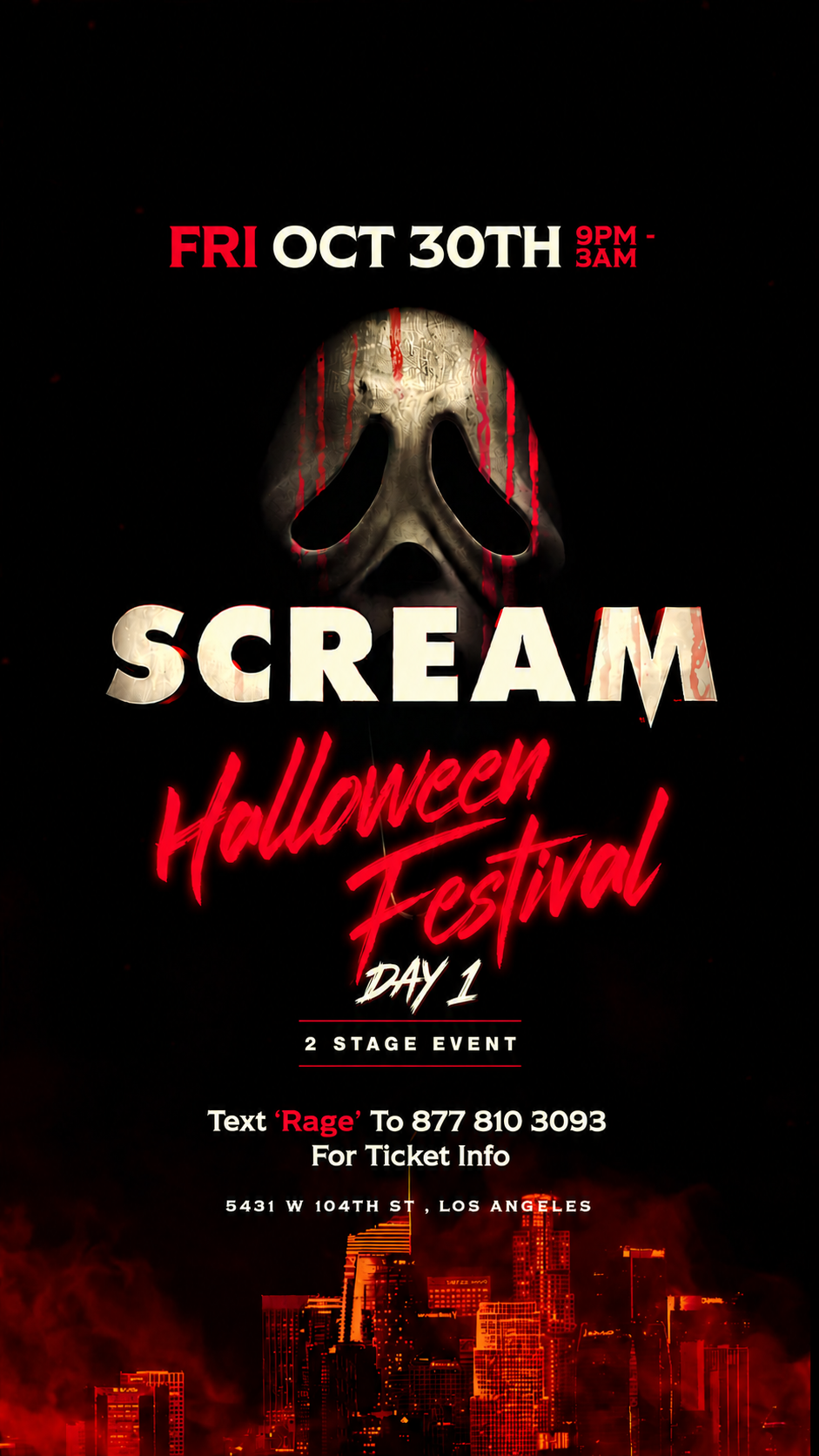 RAGE HALLOWEEN FESTIVAL DAY 1 👻