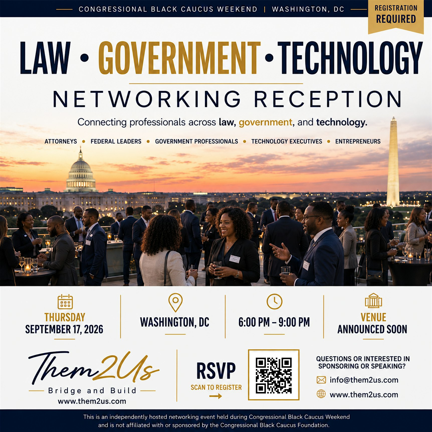 CBC Week: Law • Government • Technology Networking Reception