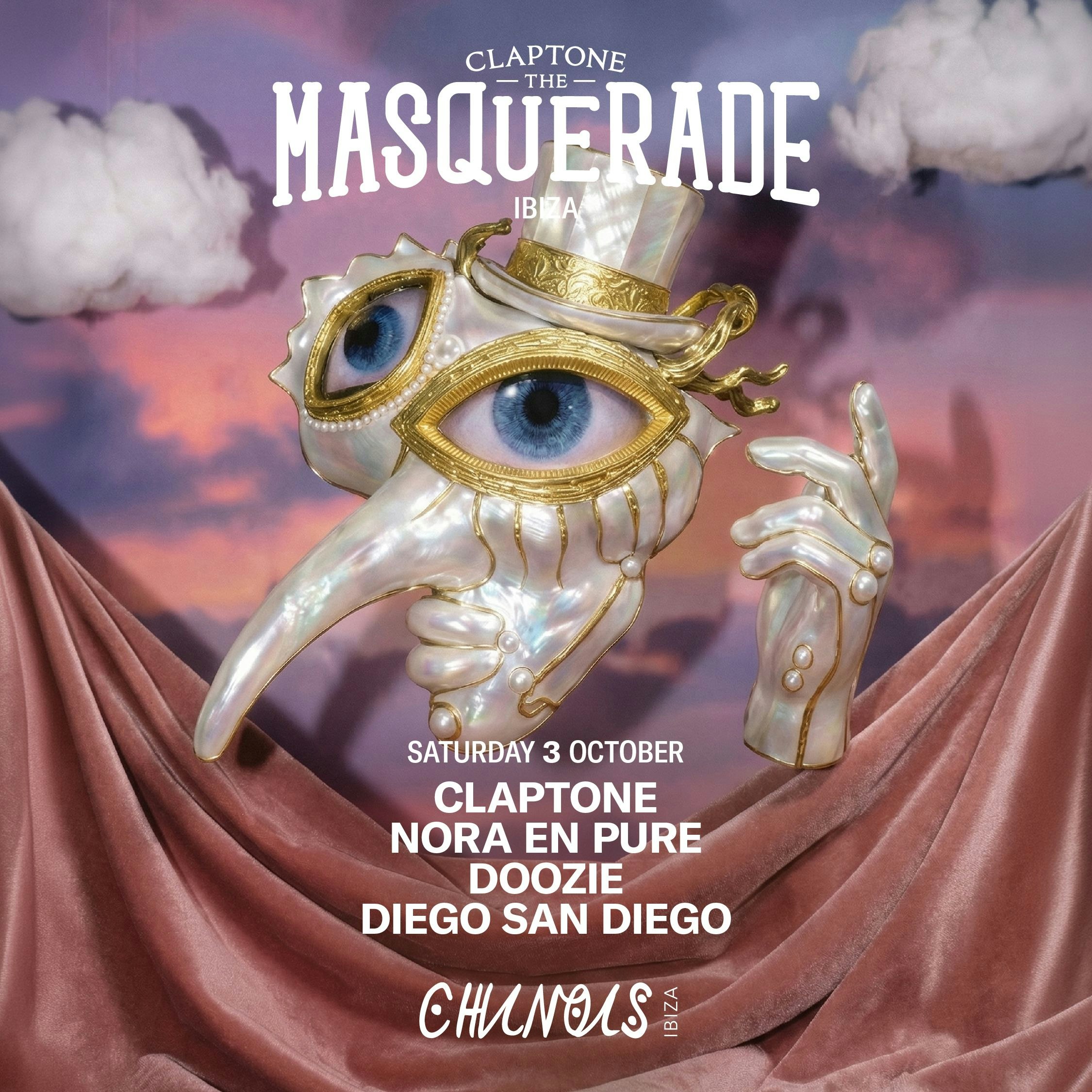 The Masquerade: Claptone, Nora En Pure, Doozie, Diego San Diego