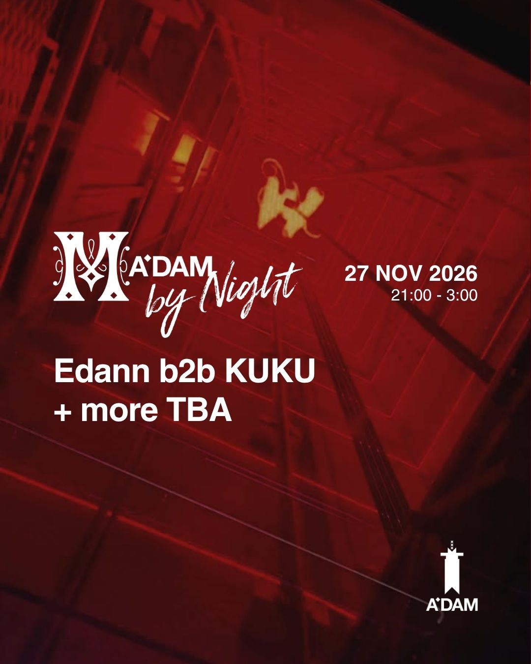 Madam by Night invites: EDEN