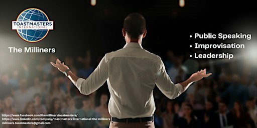Public Speaking & Leadership - Toastmasters Club  The Milliners