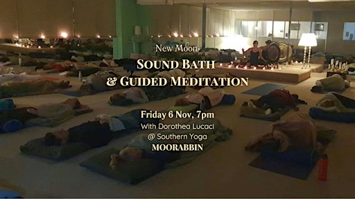 MOORABBIN (Vic): New Moon Sound Bath & Guided Meditation