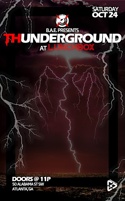THUNDERGROUND at LUNCHBOX