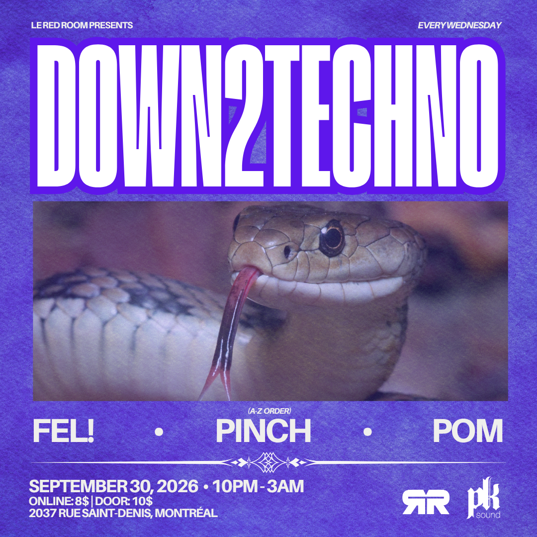 DOWN2TECHNO [Every Wednesday]