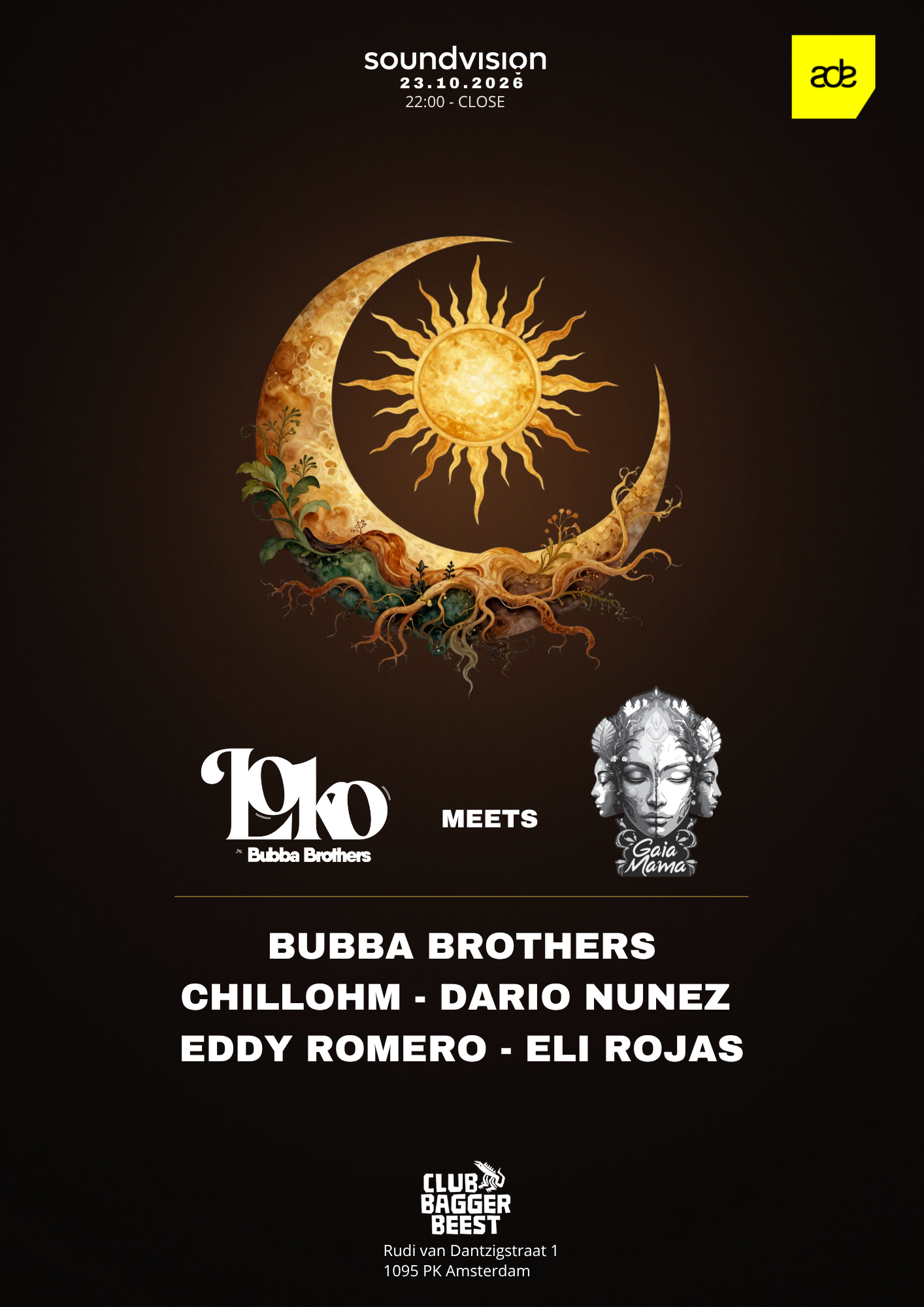 Soundvision presents... Loko Meets Gaia Mama ADE 2026