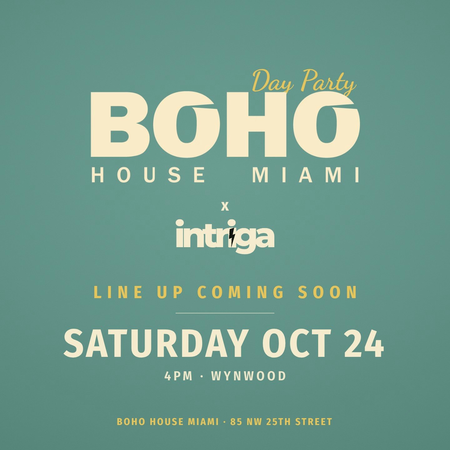 Intriga x Boho House: Day Party Vol 3