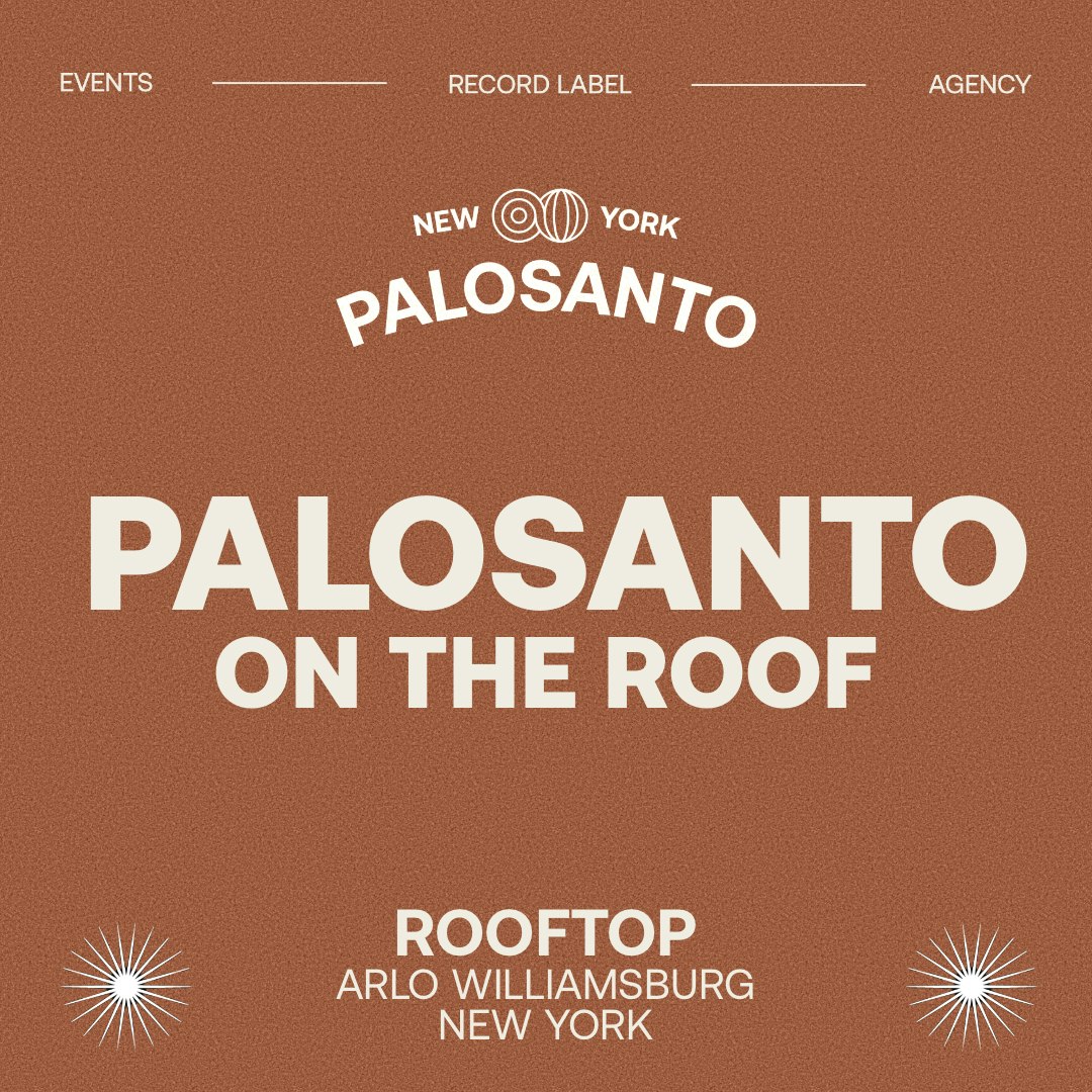 Palosanto On The Roof - Oct 8th