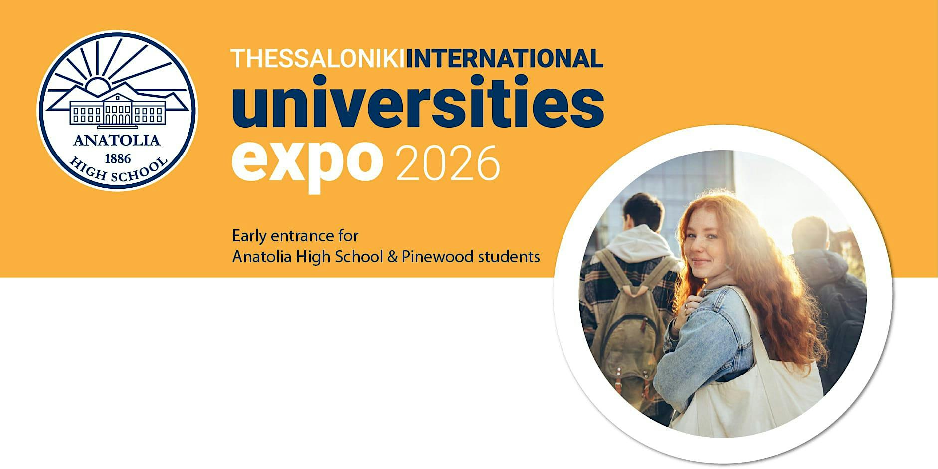 International Universities Expo Thessaloniki 2026 - Anatolia & Pinewood