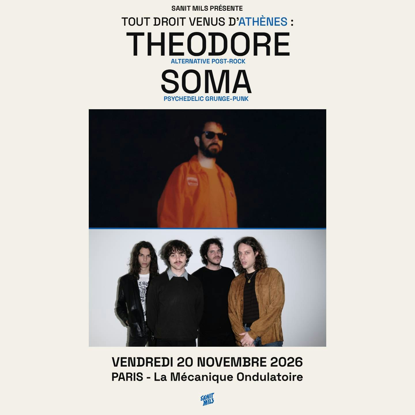 Athènes débarque à la Méca : THEODORE + SOMA