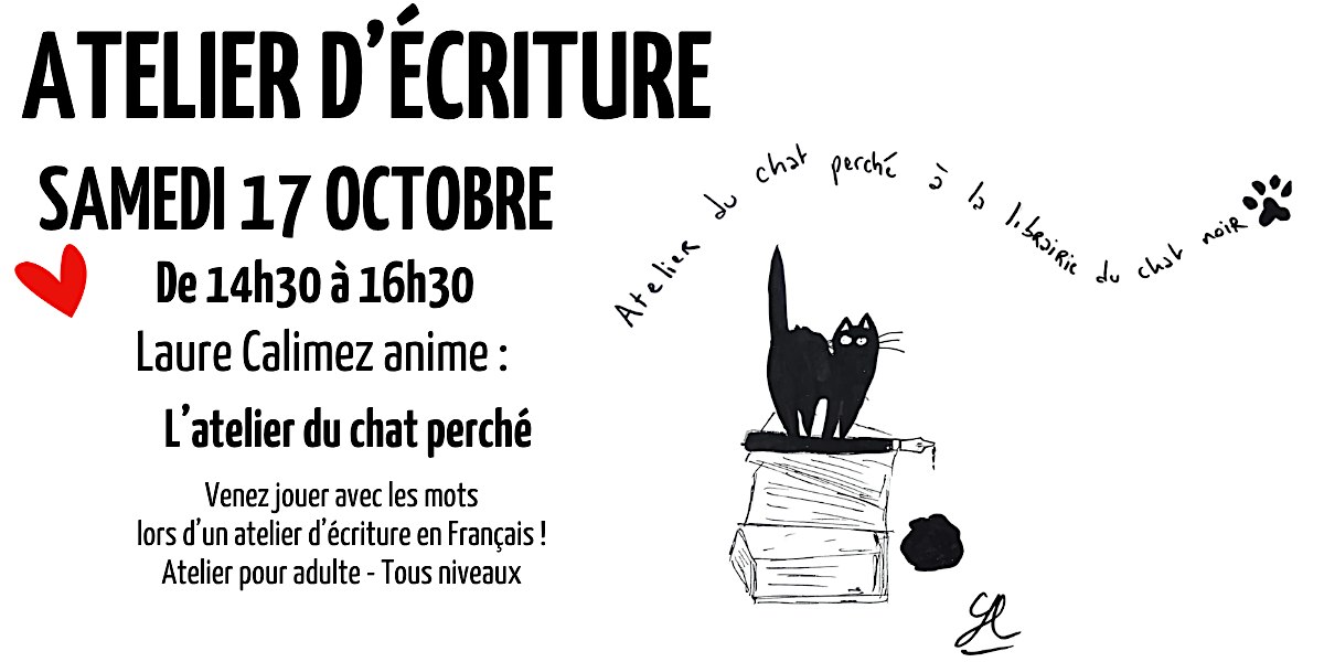 L’atelier du chat perché (octobre)