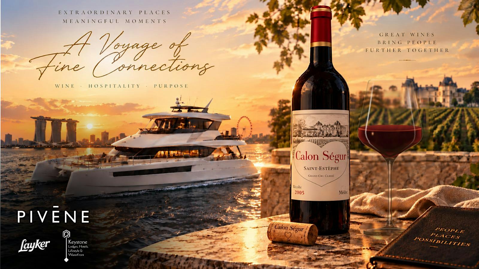 A Voyage of Fine Connections with Chateau Calon Segur
