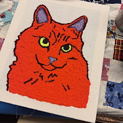 Punch Needle Pet Portrait Workshop