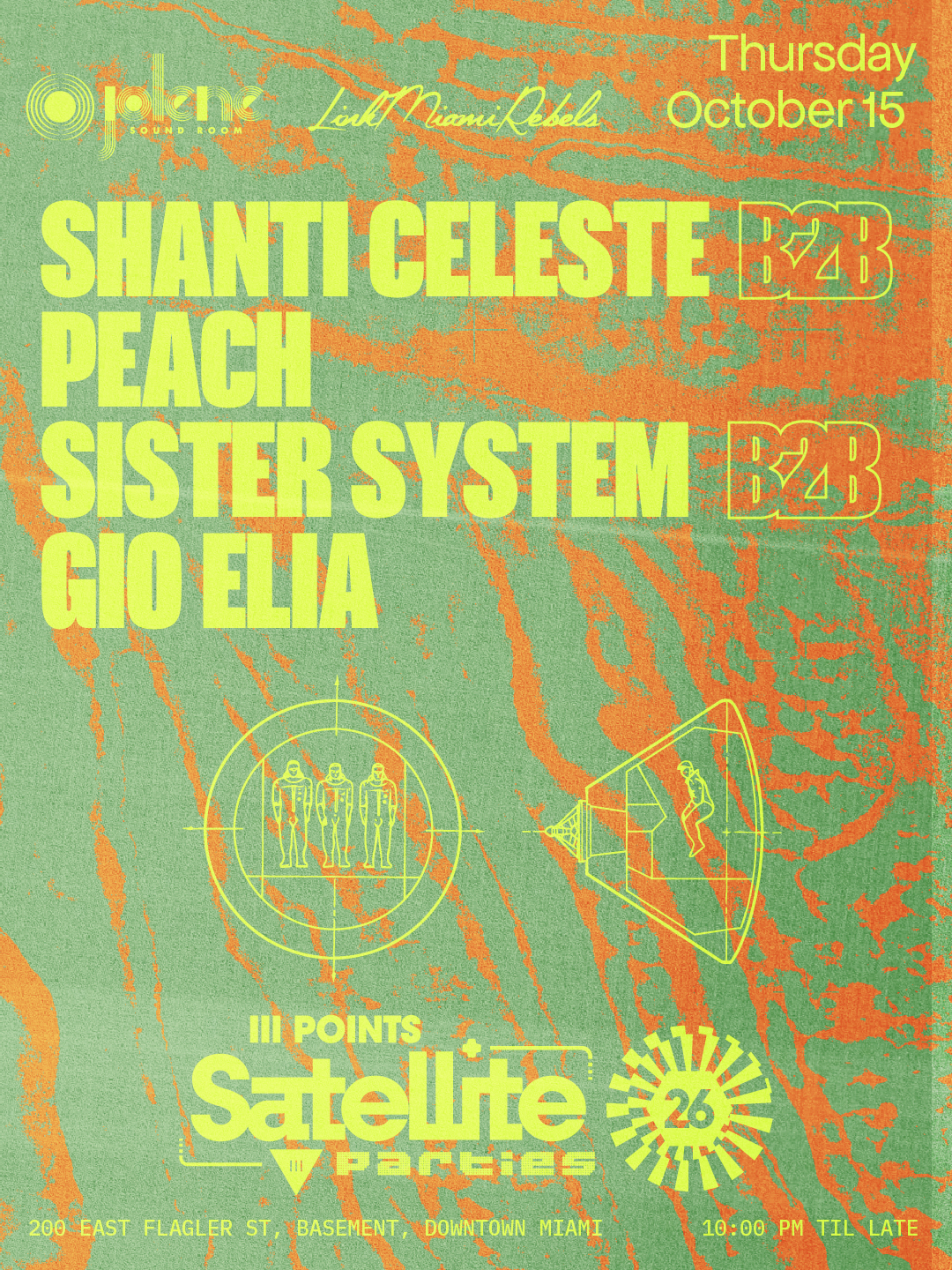III Points Satellite: Shanti Celeste b2b Peach