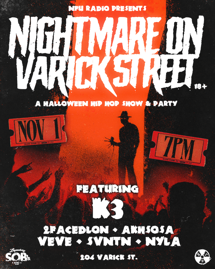 SOB's presents: Nightmare on Varick St. - presented by NFU Radio