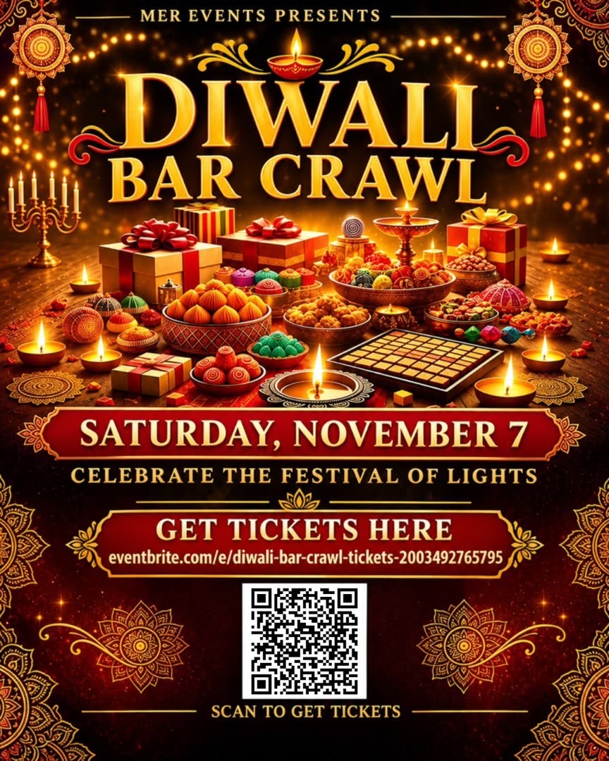 Diwali Bar Crawl