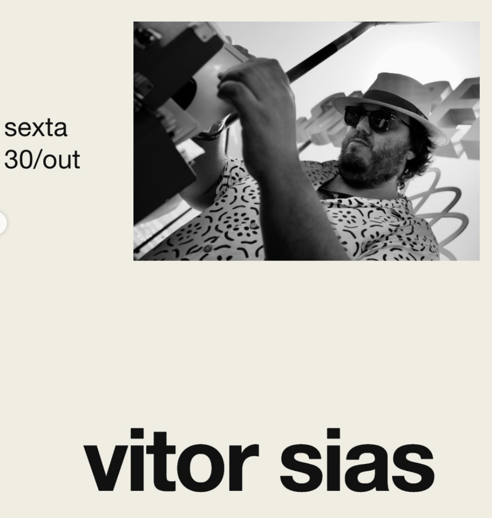 Frisson Recebe: Vitor Sias