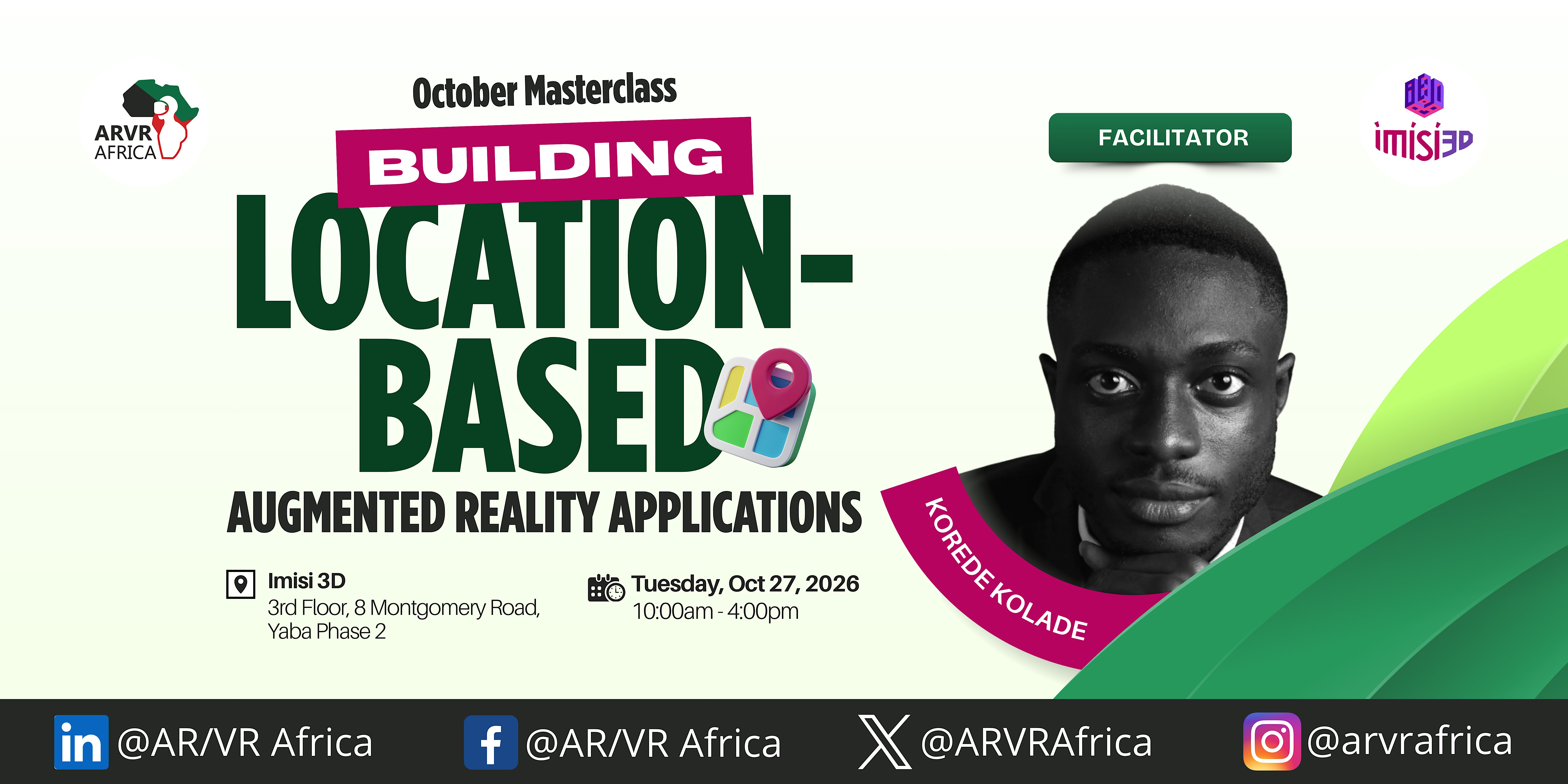 ARVR Africa Masterclass (October 27, 2026)