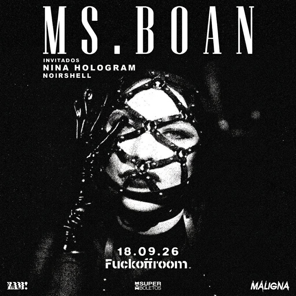 MS. BOAN / Nina Hologram / DJ Noirshell