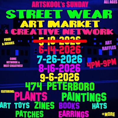 StreetWear Art Market & Creative Network