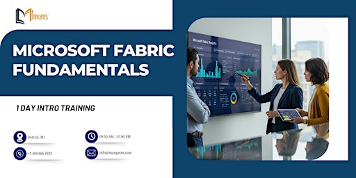 Microsoft Fabric Fundamentals: 1 Day Intro Training in Detroit, MI
