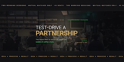 Montreal Tech Networking: Test-Drive a Partnership Before You Commit