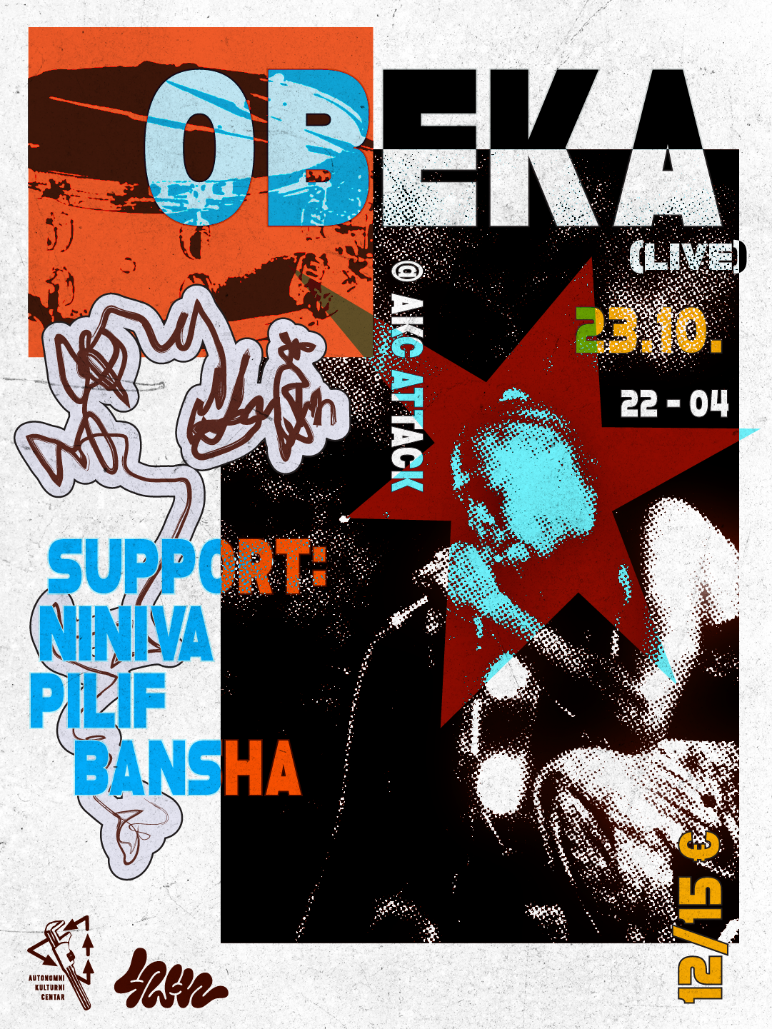 Obeka (Live) with Bansha, Niniva, pilif