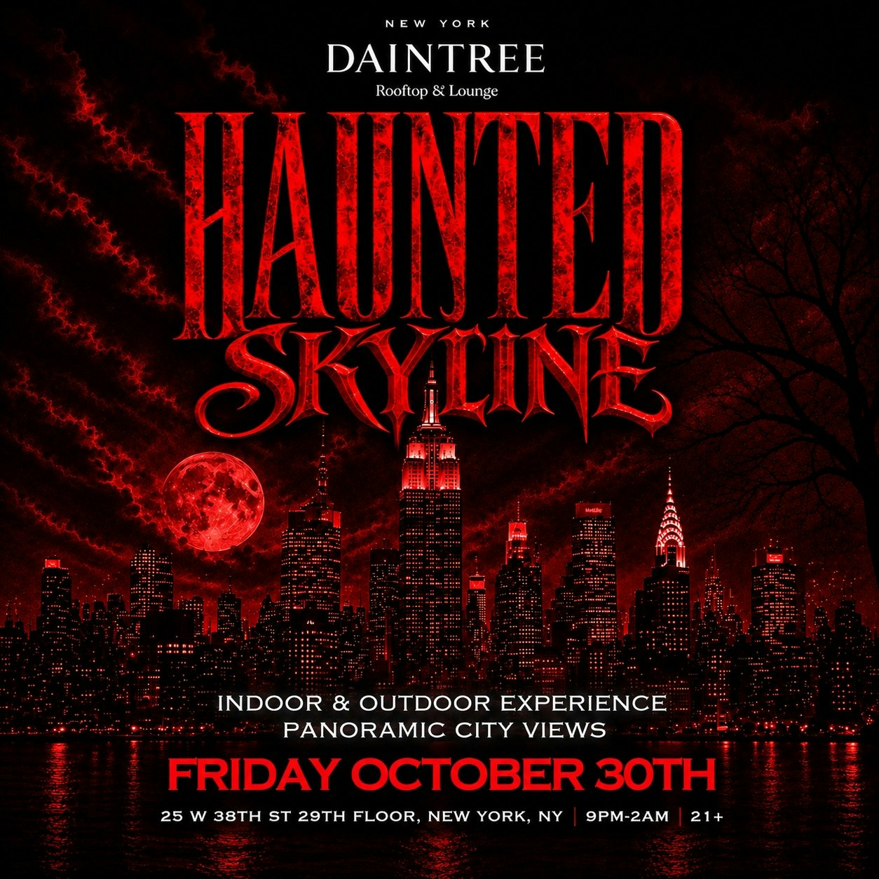 Haunted Skyline Halloween 