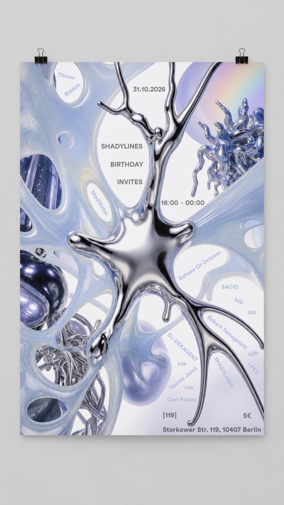 SHADYLINES BIRTHDAY INVITES